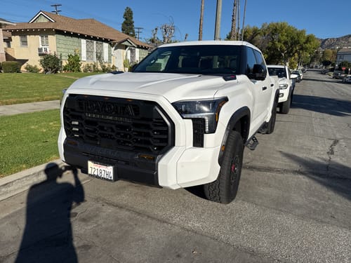 Customer photo review of LED Fog Light - Fits Toyota Tacoma, Tundra, 4Runner, and Sequoia