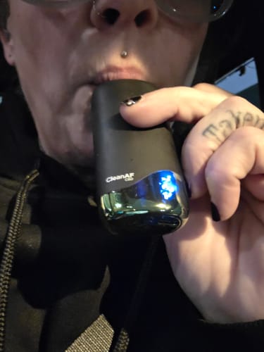 Customer photo review of CBD Cotton Candy Vape