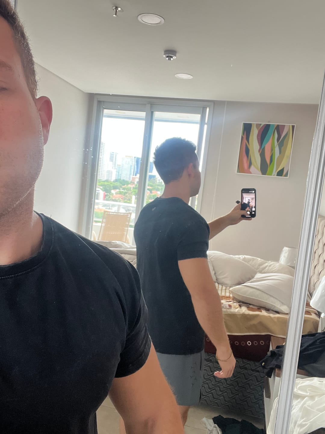 Customer photo review of 4148 - Elevated Essentials - Fitted Tee