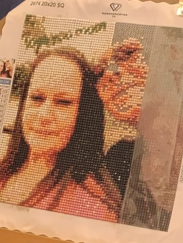 Customer photo review of Diamond Painting - Custom Photo