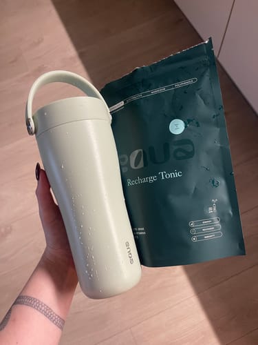 Customer photo review of Žaliosios citrinos ir mėtų skonio elektrolitų gėrimas