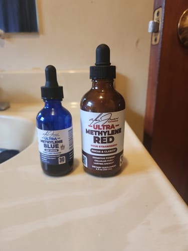 Customer photo review of The Ultra Methylene Red - Sour Strawberry