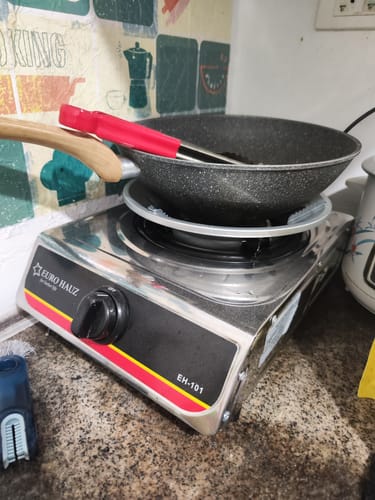 Customer photo review of Euro Hauz™ Infrared Gas Stove with FREEBIES