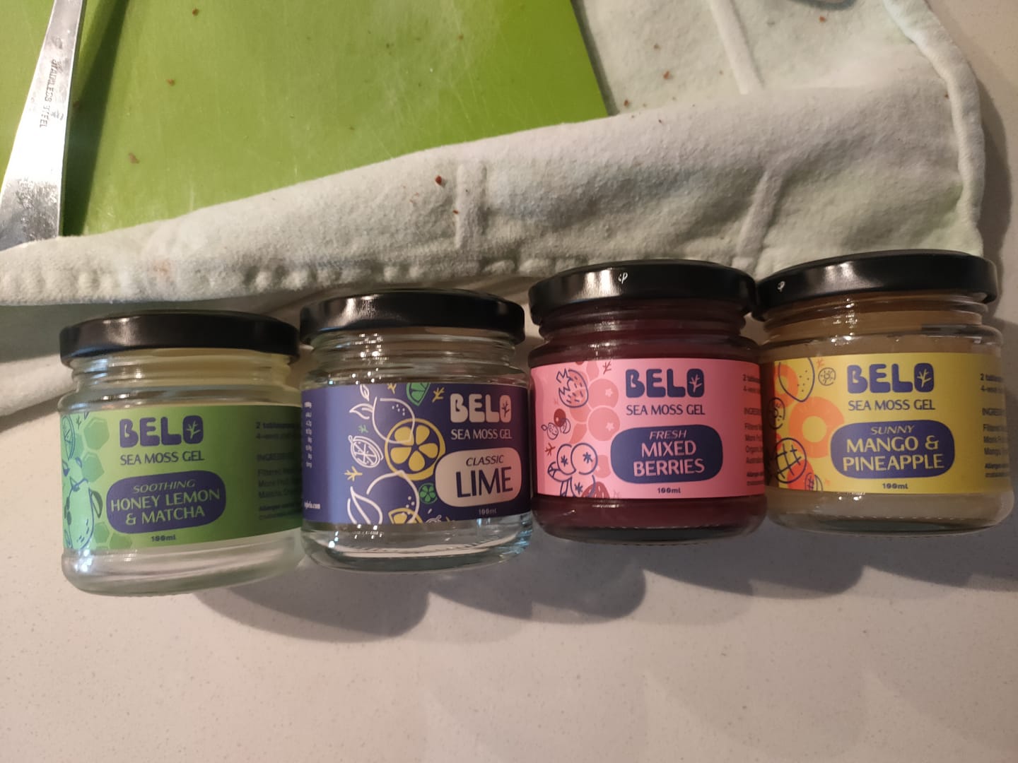 Customer photo review of Belo Sea Moss Gel - Starter Pack