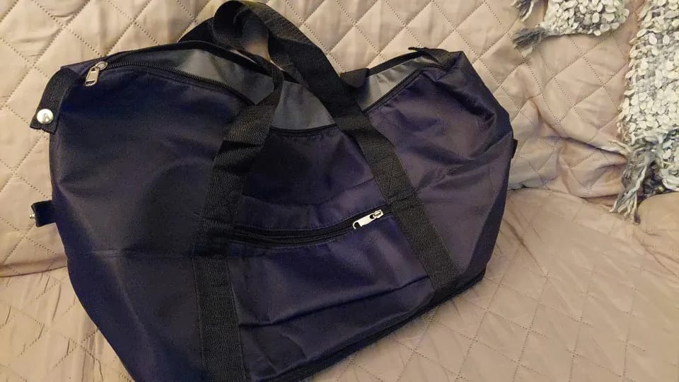 Customer photo review of TheTraveller™ Premium Foldable Travel Bag
