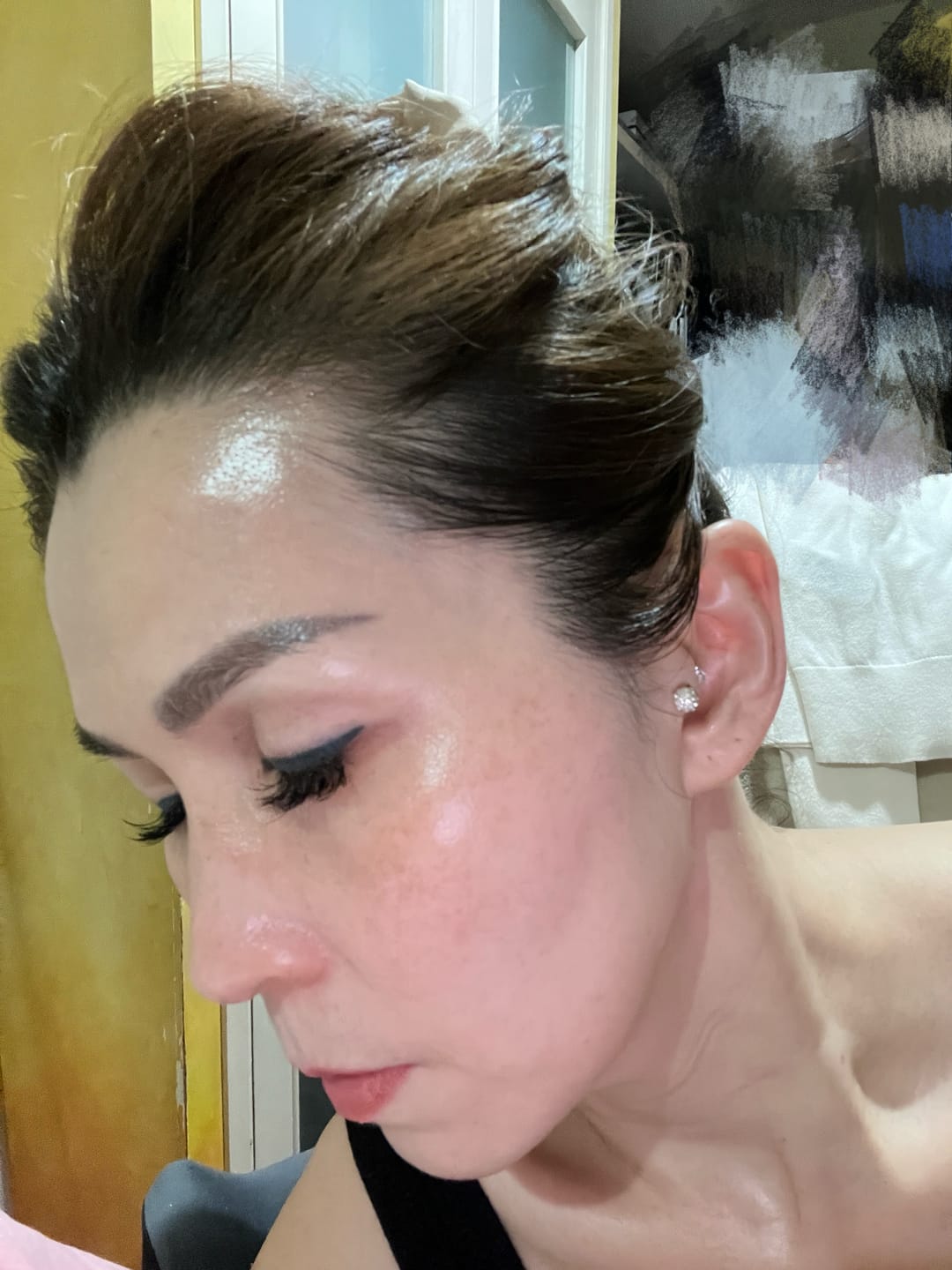 Customer photo review of PDRN Peptide Intense Repair Moisture Mask