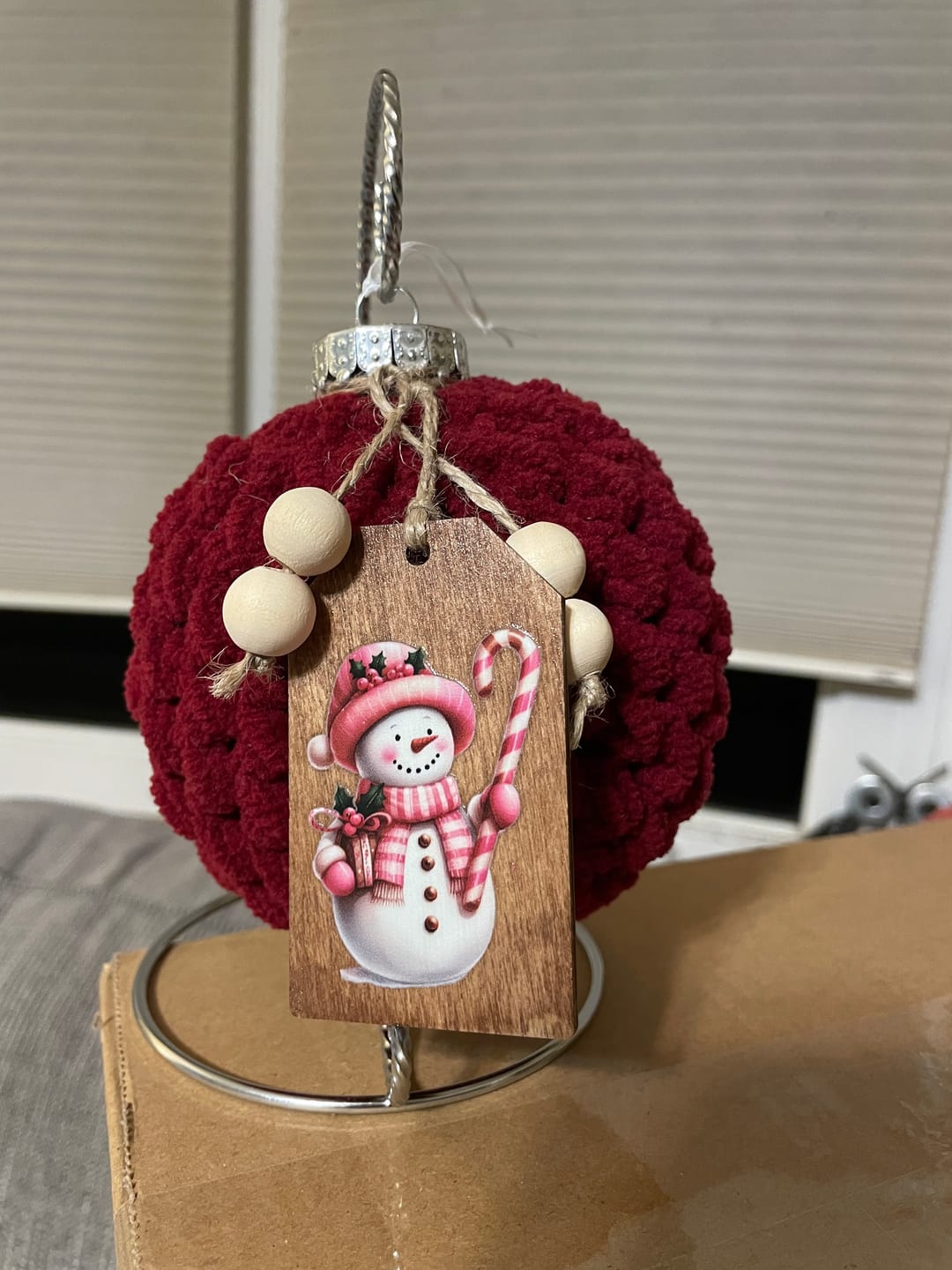 Customer photo review of Unfinished Wood Price Tag Product Tag Silhouette - Craft- up to 46" DIY