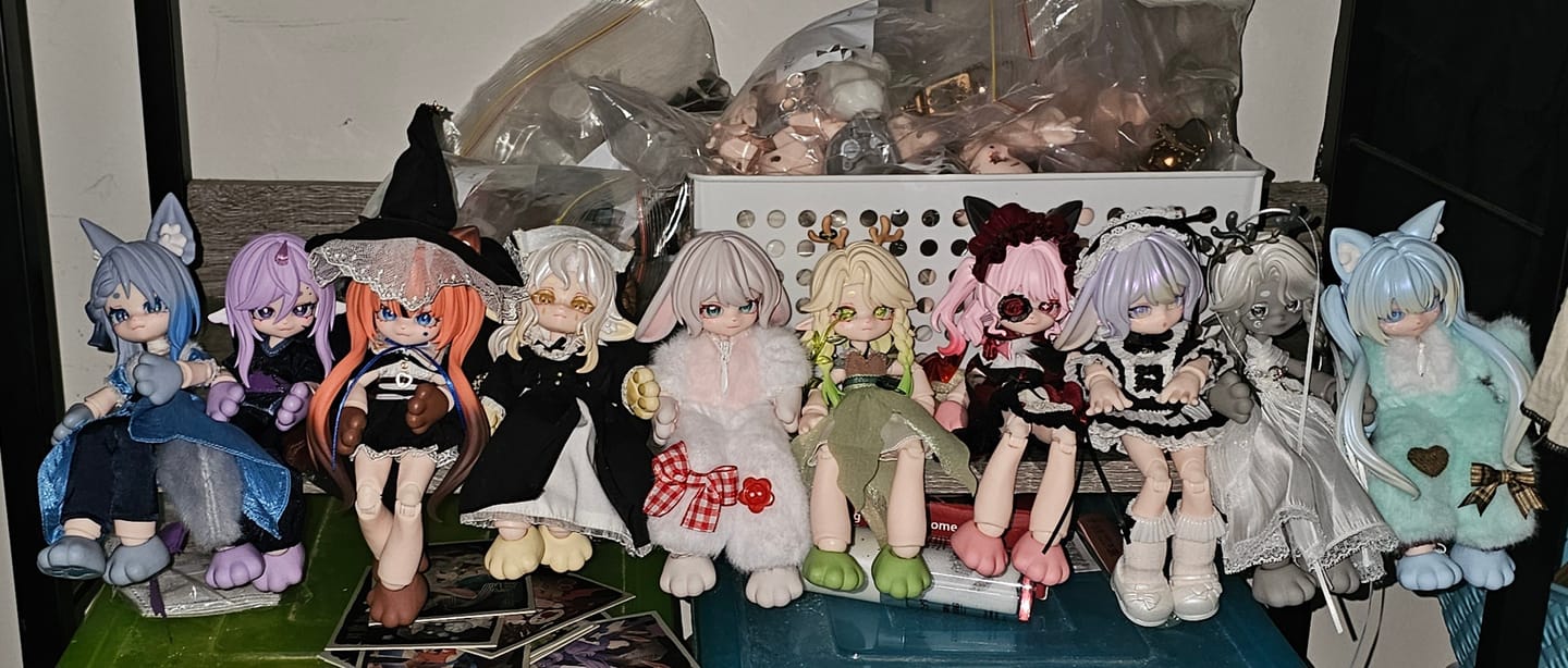 Customer photo review of For Moon Series 1/12 Action Figure MJD Blind Box