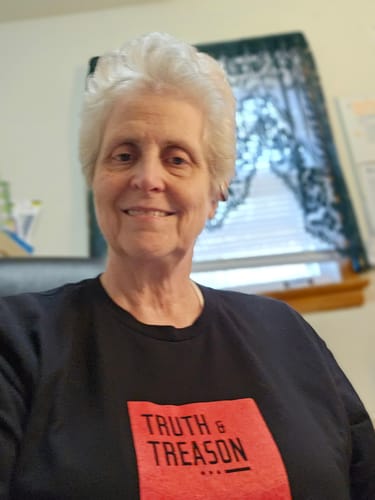 Customer photo review of Truth & Treason Logo T-Shirt
