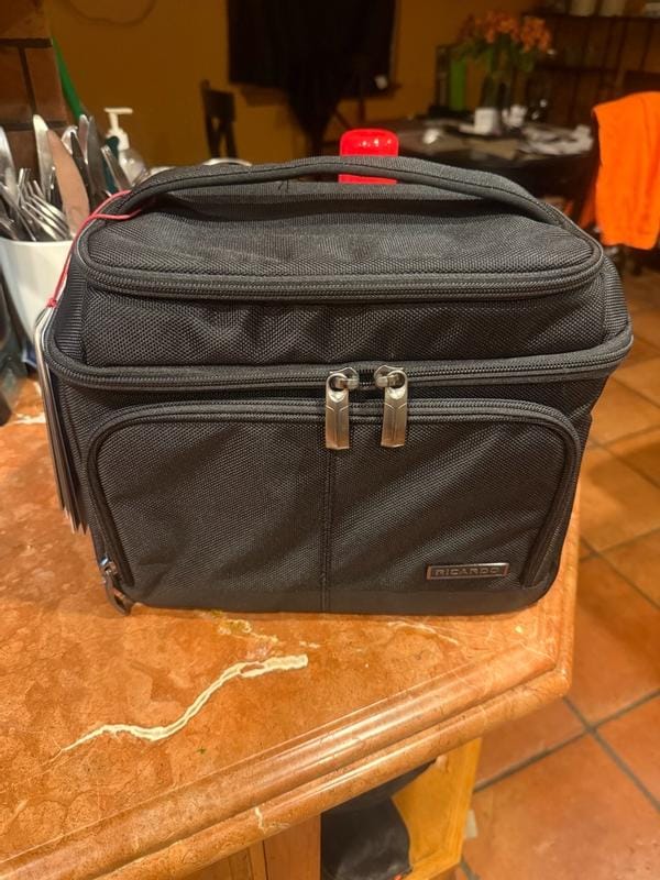 Customer photo review of Flight Essentials Softside Small Cooler, Black - 10L