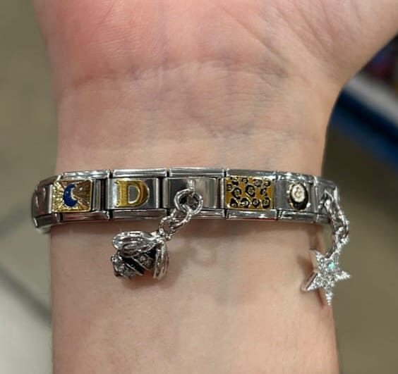 Customer photo review of Charm Letra K