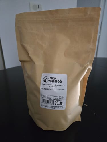 Customer photo review of Shop Santé - Vrac - Isolate - 1lb