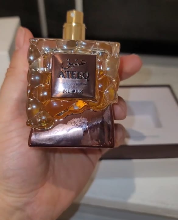 Customer photo review of Nusuk Ateeq Perfume for Men 100ml Long Lasting Extrait De Parfum