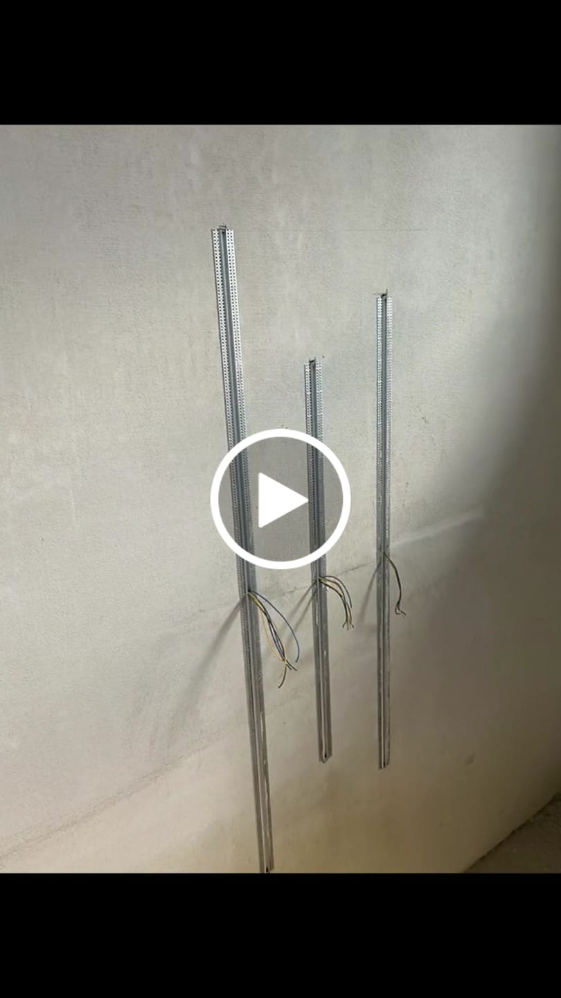 Customer video review of Square Foam Filler suitable for 12mm Trimless Plaster in Aluminum Profile for LED Tape 10 Metres / Set