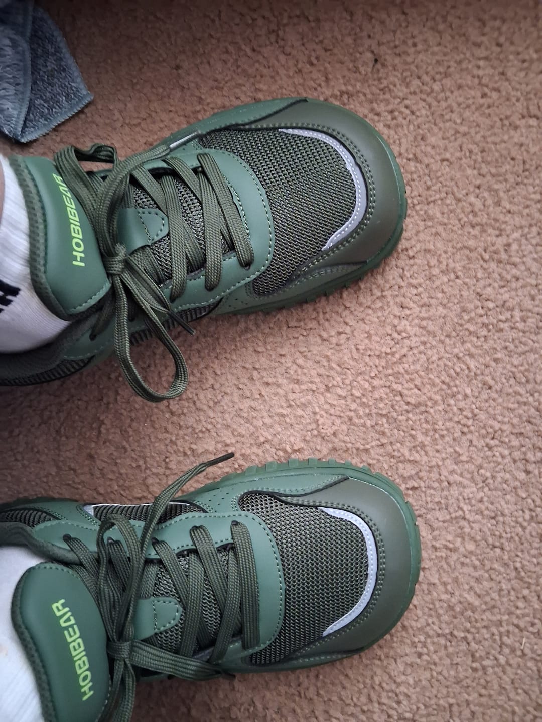Customer photo review of Vale - Wide Toe Sneakers