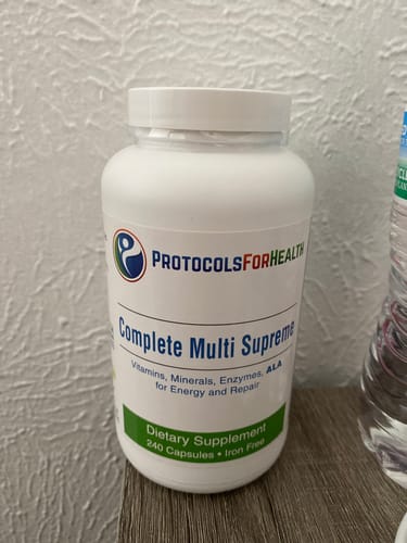 Customer photo review of Protocols For Health, Complete Multi Supreme 240 Capsules