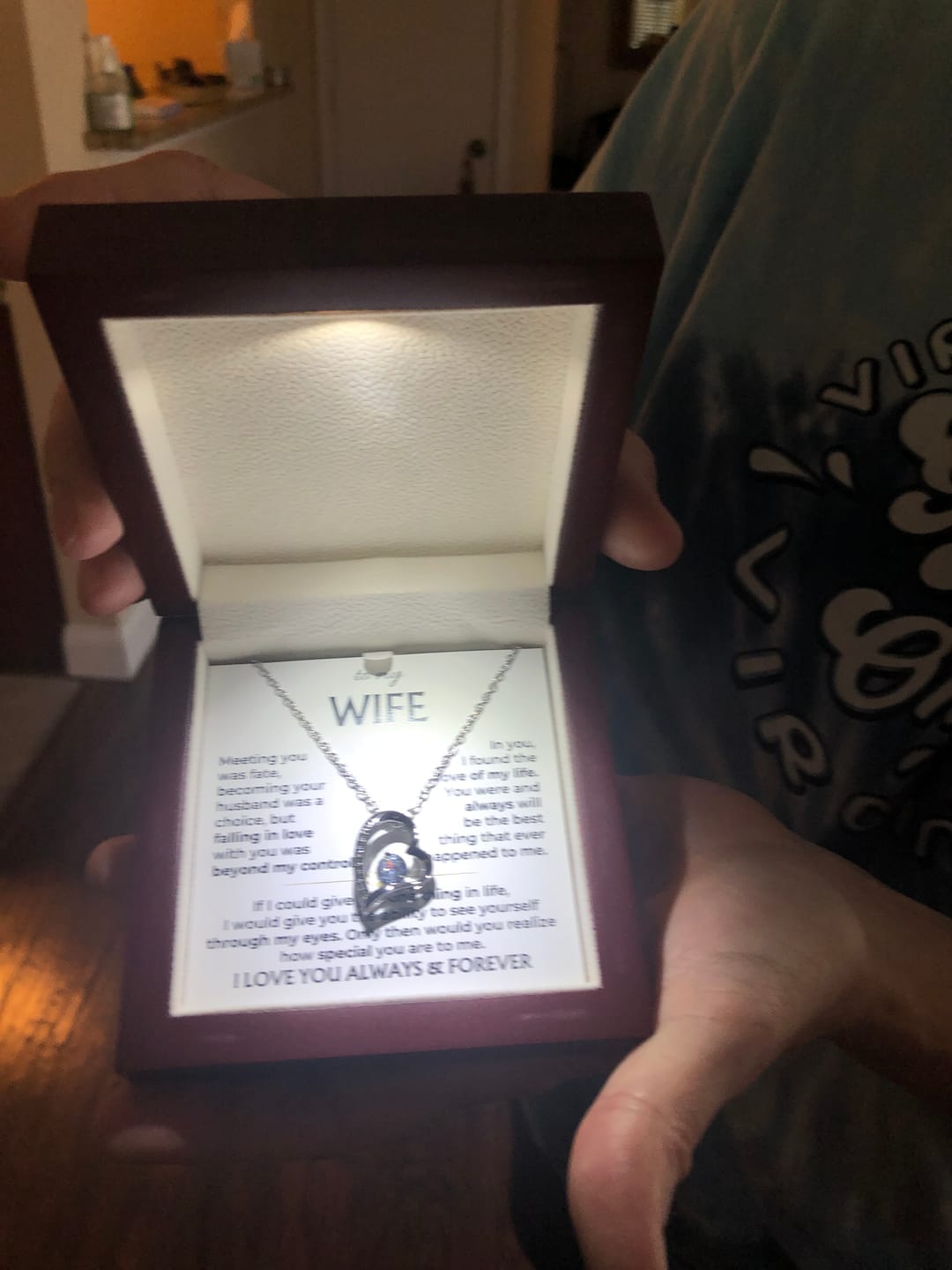 Customer photo review of For the Love of My Life 💞 — The Words I Could Never Say Out Loud