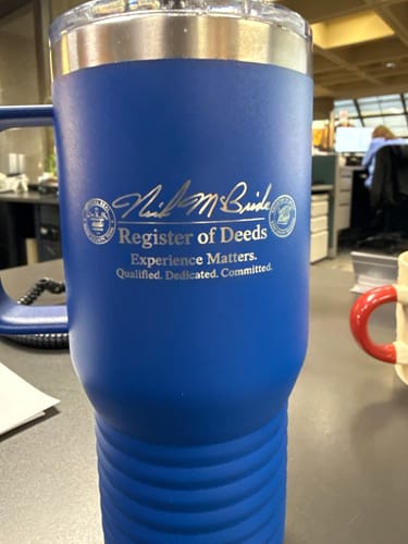 Customer photo review of Handle Mug | 20 oz