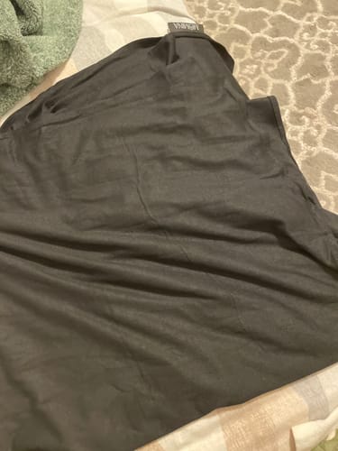 Customer photo review of Premium Maxi Jersey Hijab - Raven