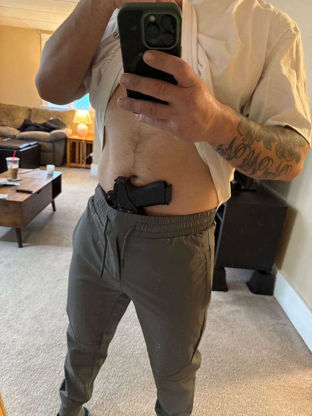 Customer photo review of Carrier Traveler Joggers