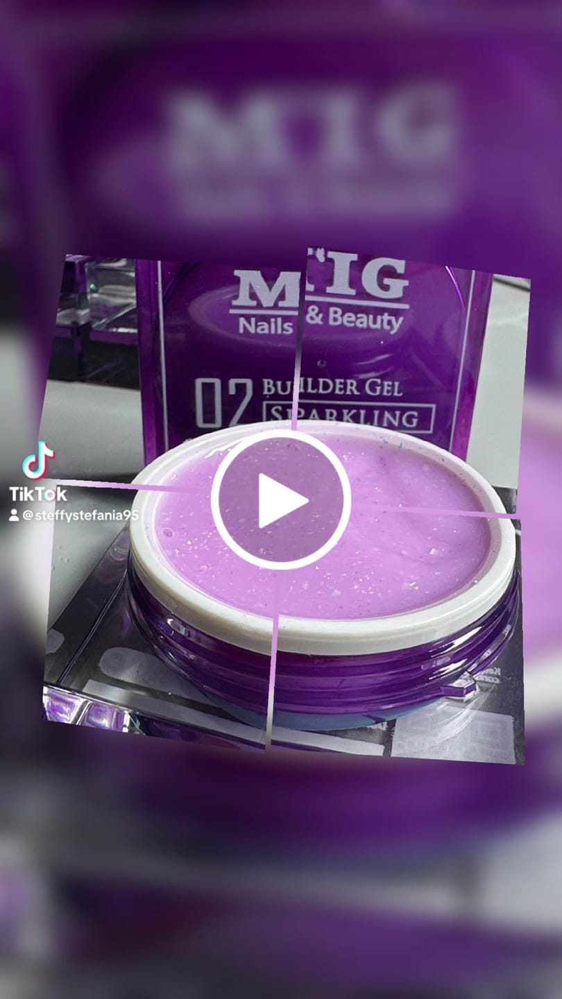 Customer video review of Sparkling 02 Builder gel
