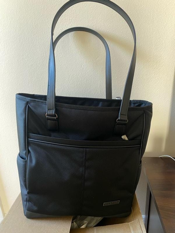 Customer photo review of Flight Essentials Softside Layover Tote, Black - 19L