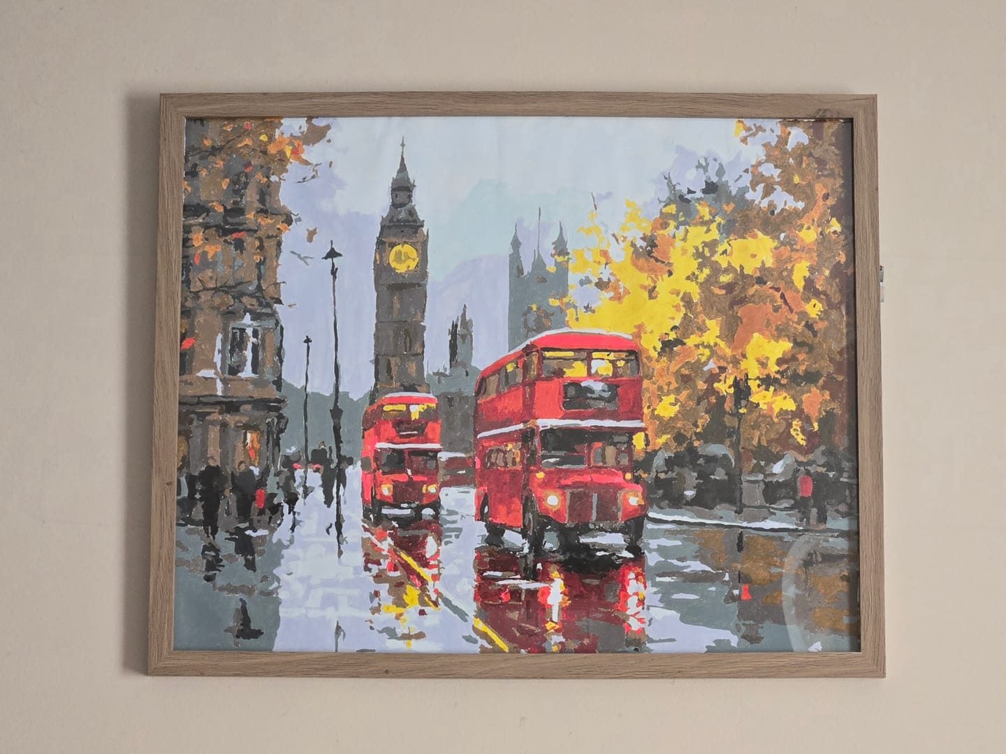 Customer photo review of Timeless London | Paint by Number