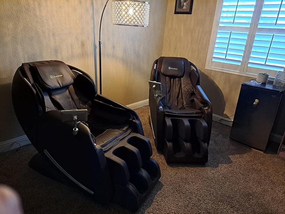 Customer photo review of Favor-06 3D Massage Chair Black