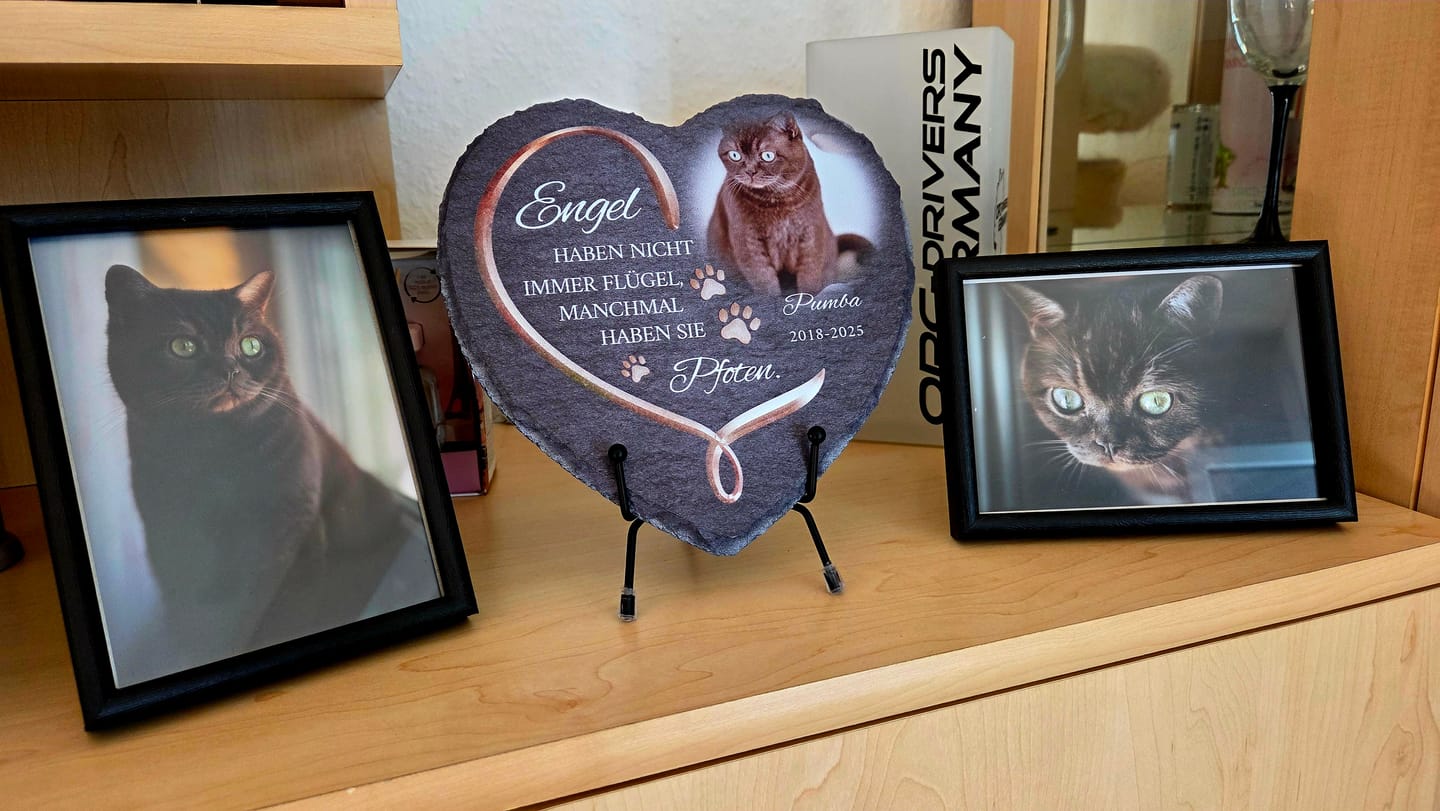 Customer photo review of Geschenkbeutel Schieferherz