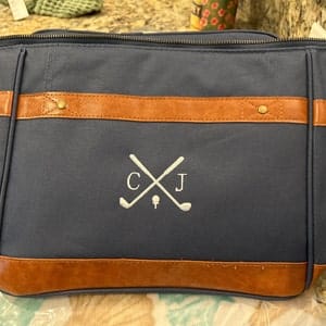 Customer photo review of Custom Embroidered Cooler Bags,Outdoor Picnic Bag