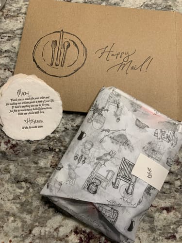 Customer photo review of Monthly Artisan Card Subscription
