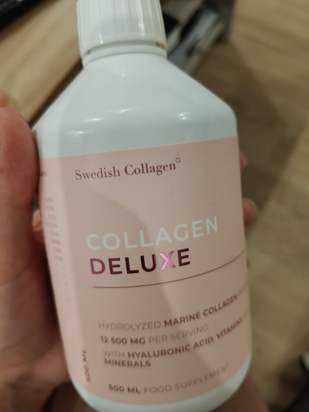 Customer photo review of Geriamas jūrinis kolagenas - Swedish Collagen Deluxe, 500ml