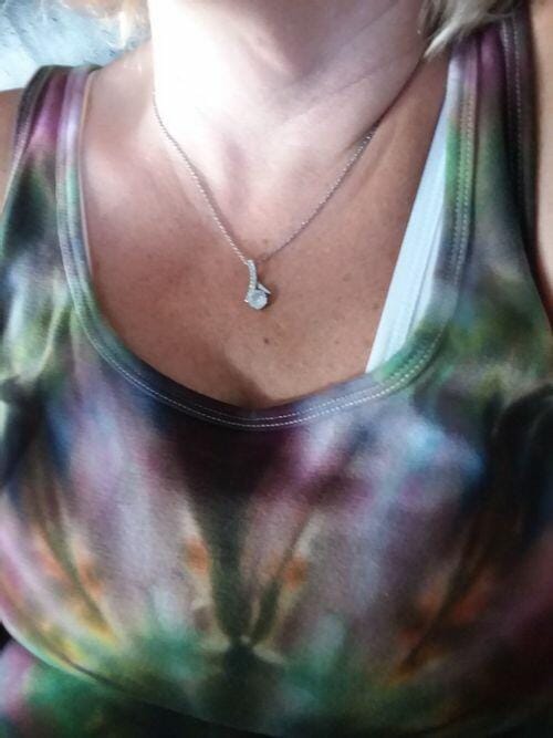Customer photo review of Apology Gift For Her - I Take Full Responsibility - Alluring Beauty Necklace
