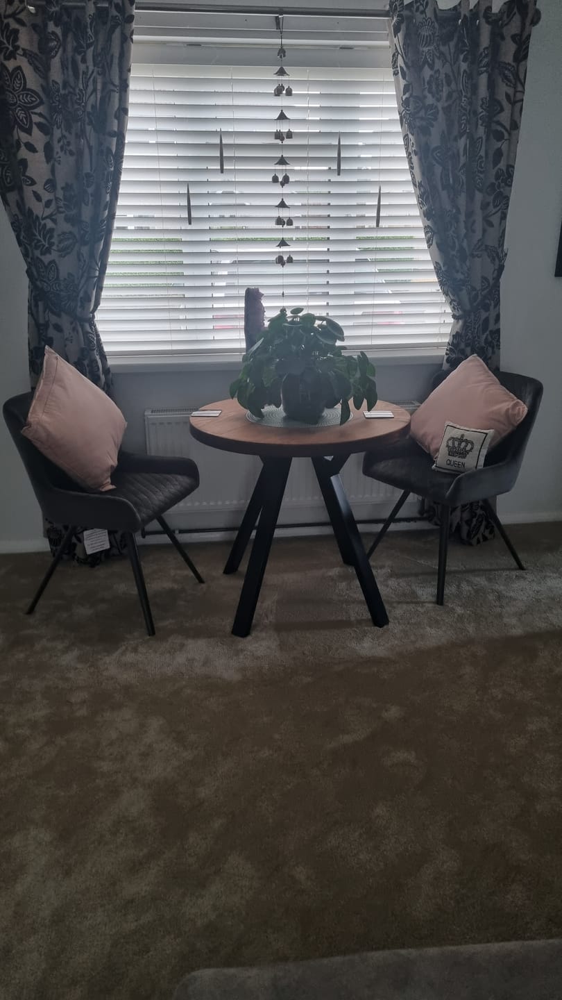 Customer photo review of Round Dining Table