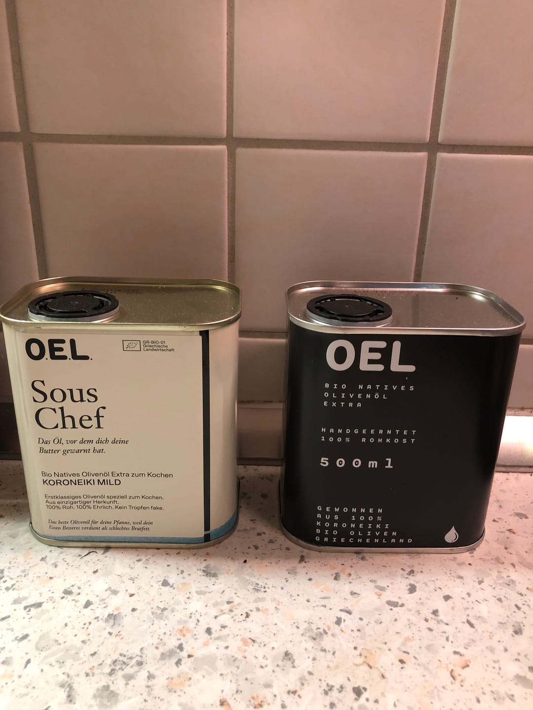 Customer photo review of Bio Natives Olivenöl Extra aus Griechenland 500 ml