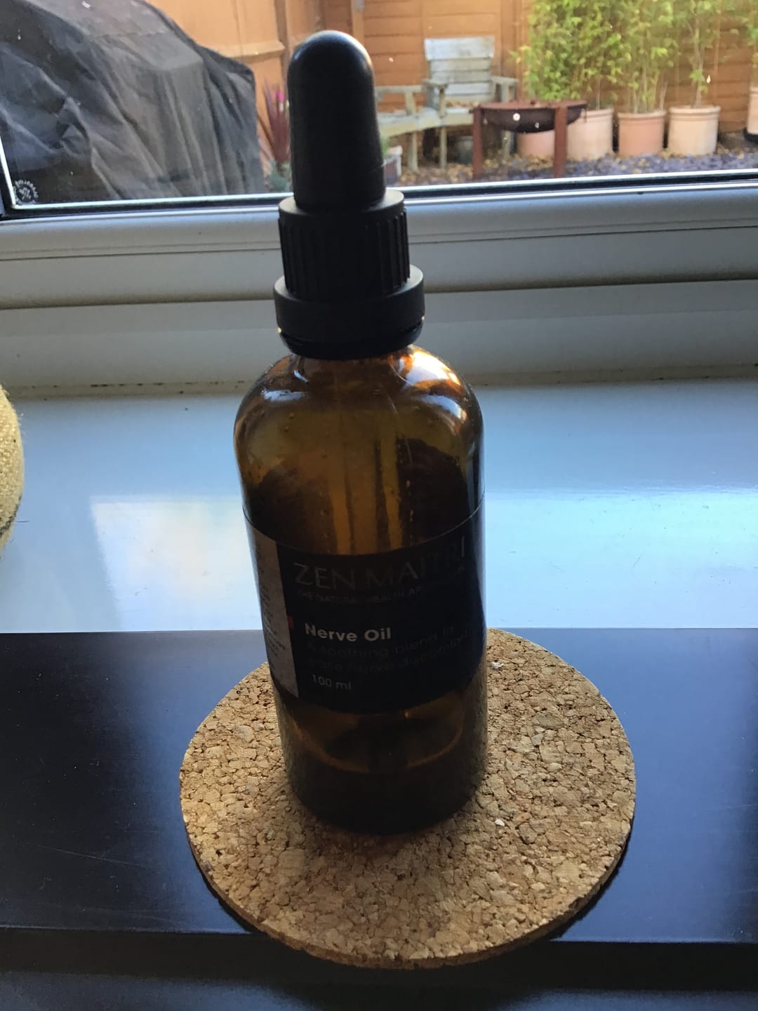 Customer photo review of Nerve Oil – Warming Herbal Massage Blend for Comfort & Mobility, 100ml