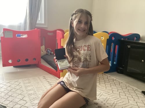 Customer photo review of To My Granddaughter - Forever Linked Hearts - Gift Set