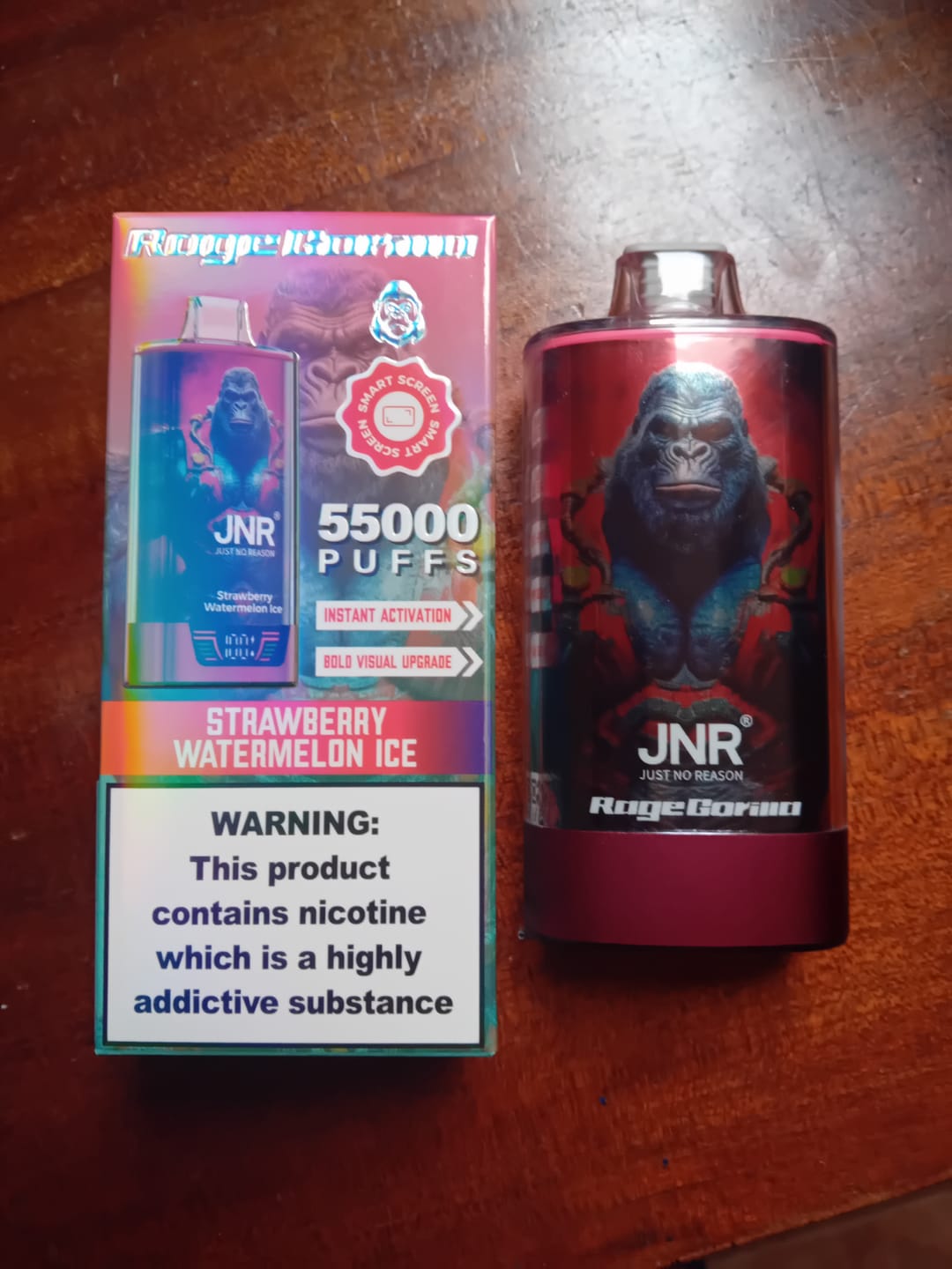 Customer photo review of JNR - RageGorilla - 55K - Jednorazówki - E papieros - 2% - 55000 Buchów