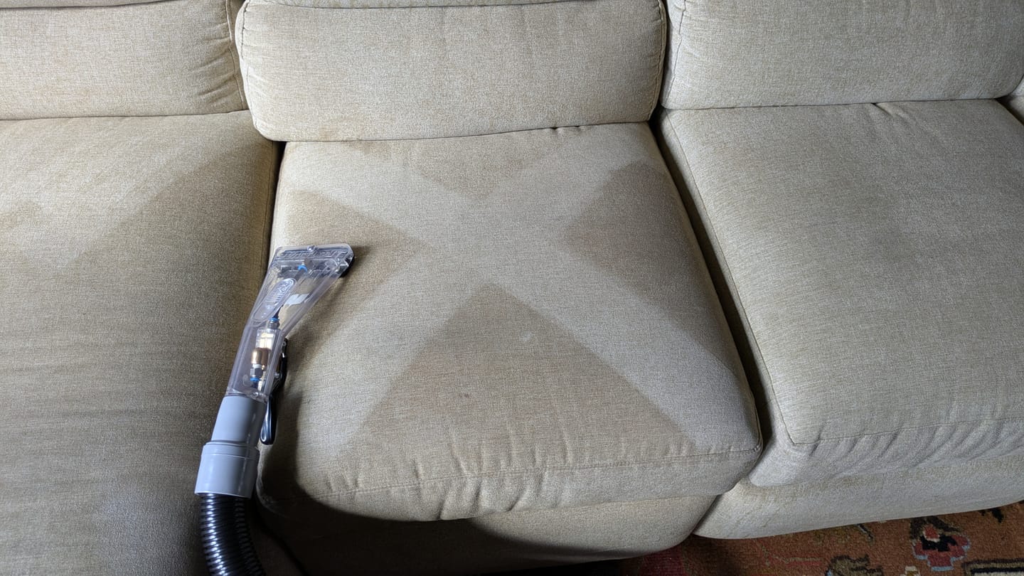Customer photo review of Rotovac ShearDry Upholstery Tool