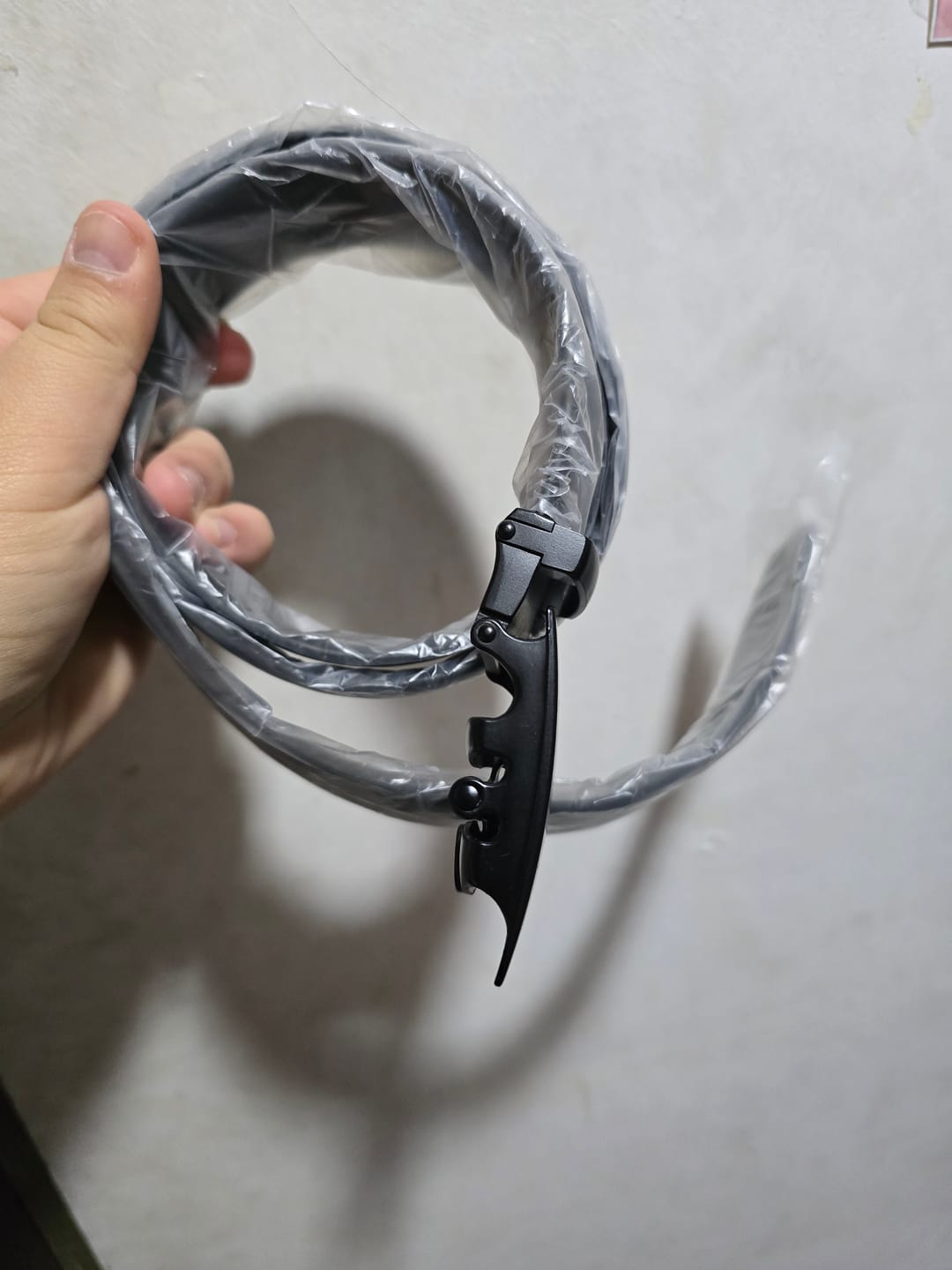 Customer photo review of Cinturón automático Savile Negro