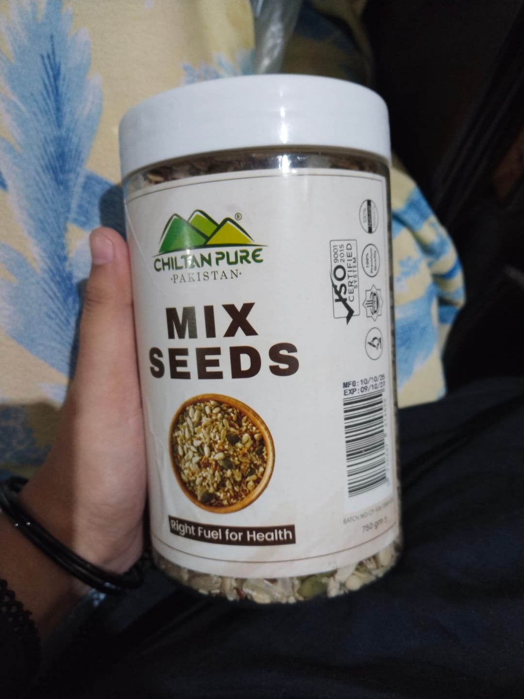 Customer photo review of Mix Seeds – Rich in Antioxidants, Metabolism Booster & Good Source of Omega-3