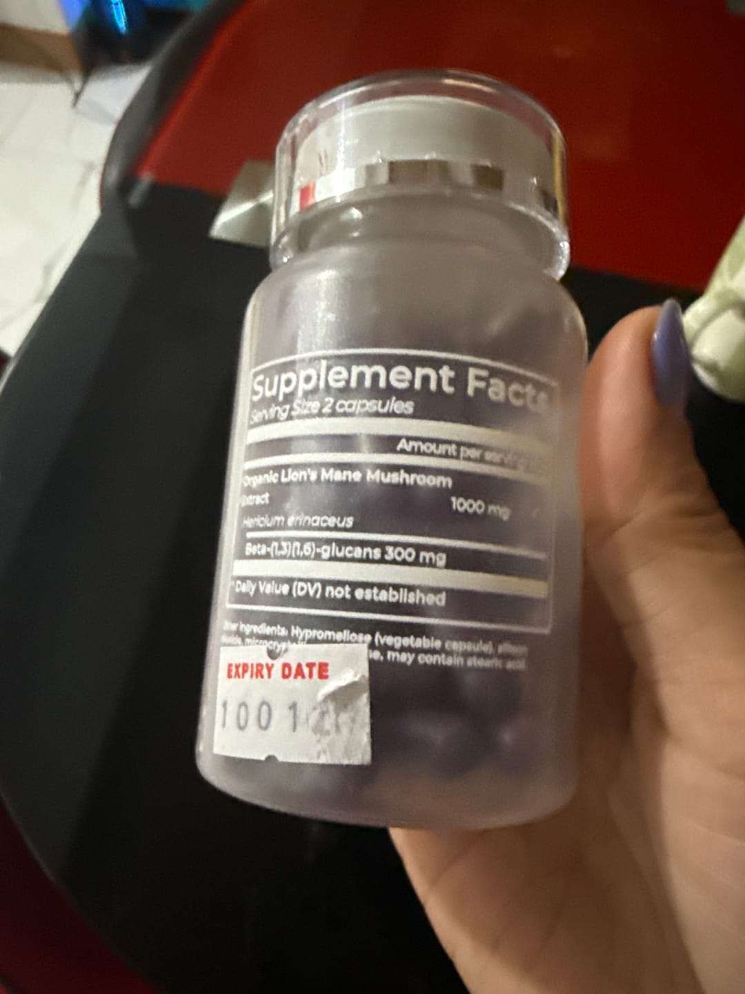 Customer photo review of Omnitropics™ Brain Boost Premium Lion's Mane (25% OFF)