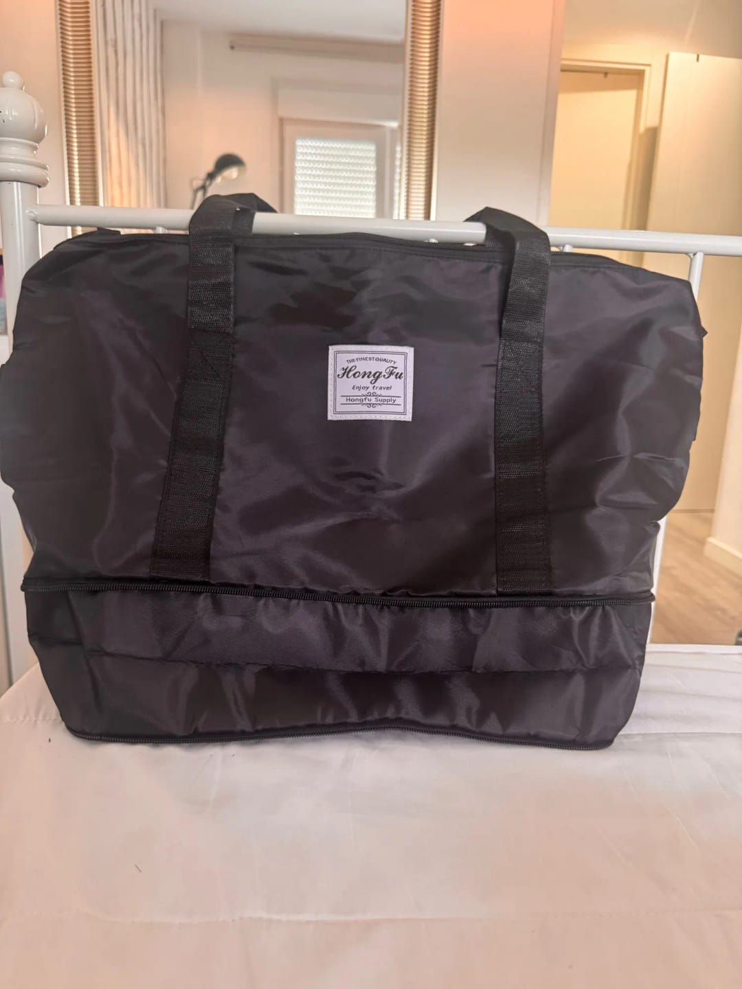 Customer photo review of TheTraveller™ Premium Foldable Travel Bag