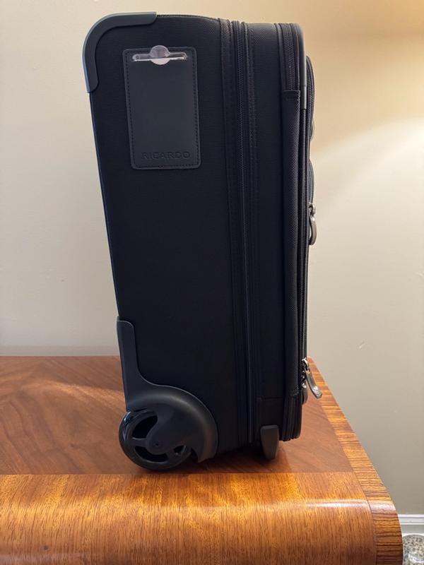 Customer photo review of Flight Essentials Softside Carry-On, Black