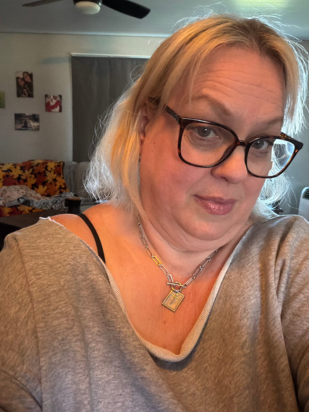 Customer photo review of The Eternal Pendant Necklace
