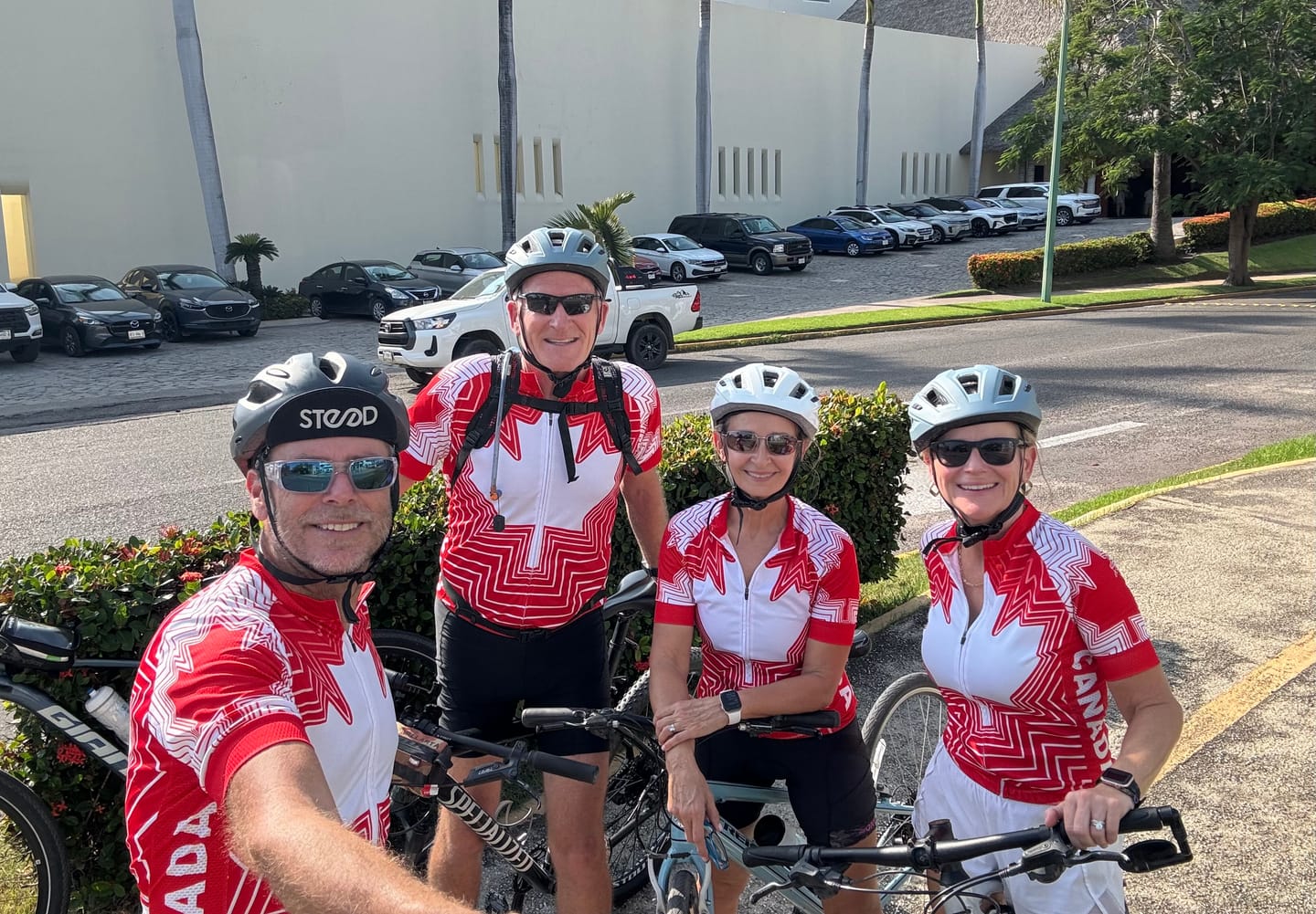Customer photo review of Canada Cycling Jersey