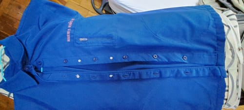 Customer photo review of Polo MoveTech® Scrub Top Core+ - Women / Navy