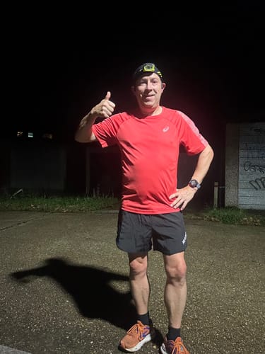 Customer photo review of RUNNR 2-in-1 Running Shorts