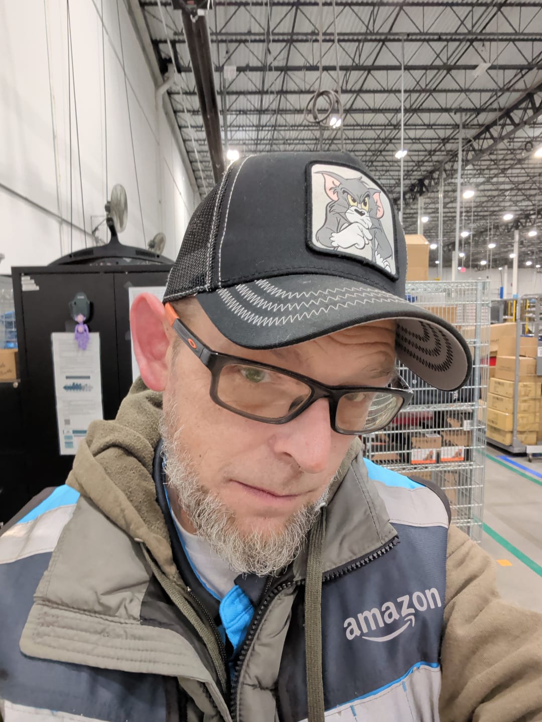 Customer photo review of OVERLORD X Tom & Jerry: Tom Trucker Cap