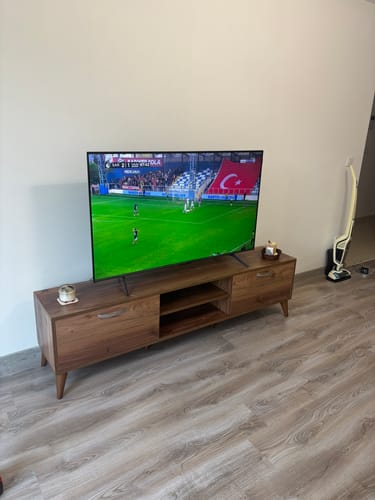 Customer photo review of Rani A9 Tv Ünitesi Modern Ayaklı Tv Sehpası 180 cm Minyatür Ceviz